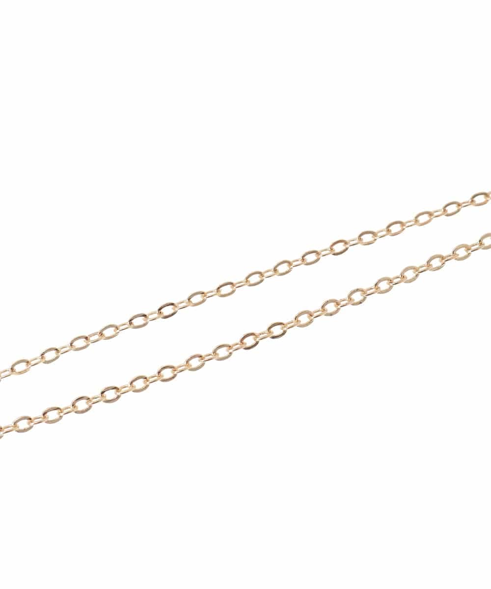 OZ2BD49039 eur3(エウルキューブ) MIXパーツロングネックレス ゴールド