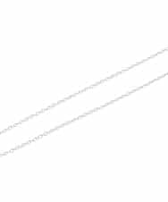 OZ2CA03039 eur3(エウルキューブ) オーバルリングロングネックレス シルバー(96)
