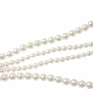 OZ2CD01054 eur3(エウルキューブ) コサージュ付き2連パールライクネックレス ネイビー