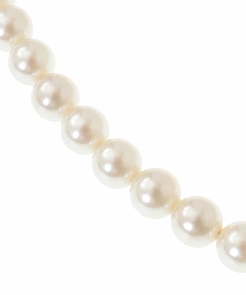 ビジュー付きコットンパールネックレス ネックレス Eur3 エウルキューブ イトキンオンラインストア