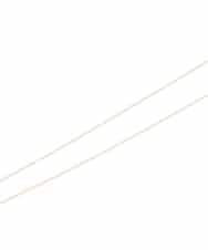 OZ2DA04039 eur3(エウルキューブ) ダブルニュアンスリングネックレス ゴールド