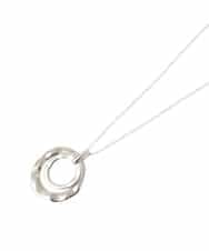 OZ2DA04039 eur3(エウルキューブ) ダブルニュアンスリングネックレス ゴールド