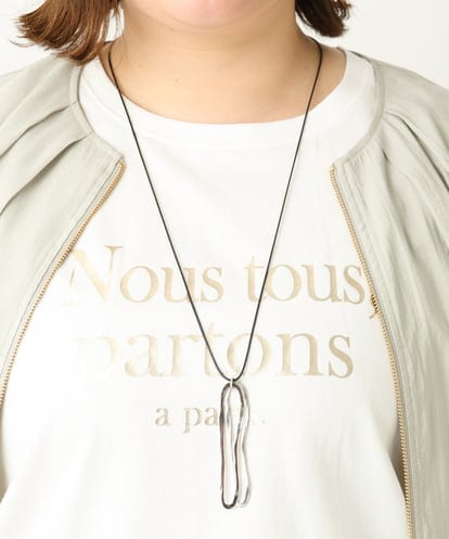 OZ2DA05039 eur3 フープデザインネックレス