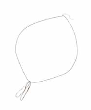 OZ2DA05039 eur3(エウルキューブ) フープデザインネックレス シルバー(96)