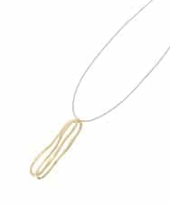 OZ2DA05039 eur3(エウルキューブ) フープデザインネックレス シルバー(96)