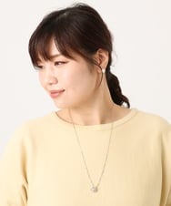 OZ2DD03039 eur3(エウルキューブ) レース風サークルモチーフネックレス シルバー
