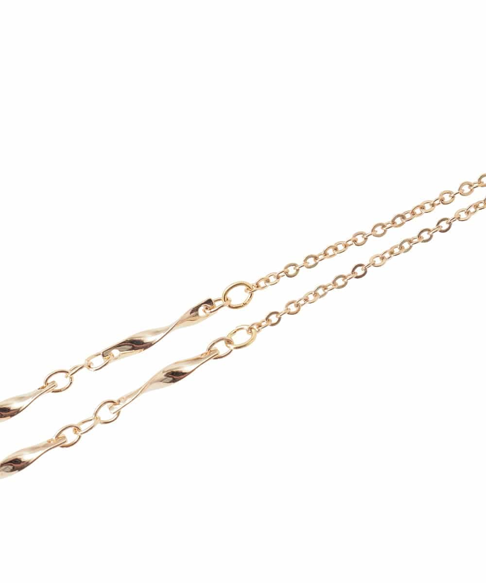 OZ2DD03039 eur3(エウルキューブ) レース風サークルモチーフネックレス ゴールド