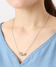 OZ2DD05039 eur3(エウルキューブ) ニュアンスパールデザインネックレス シルバー