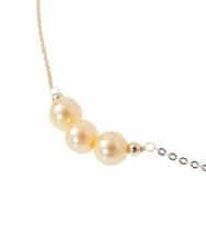 OZ2DD05039 eur3(エウルキューブ) ニュアンスパールデザインネックレス ゴールド