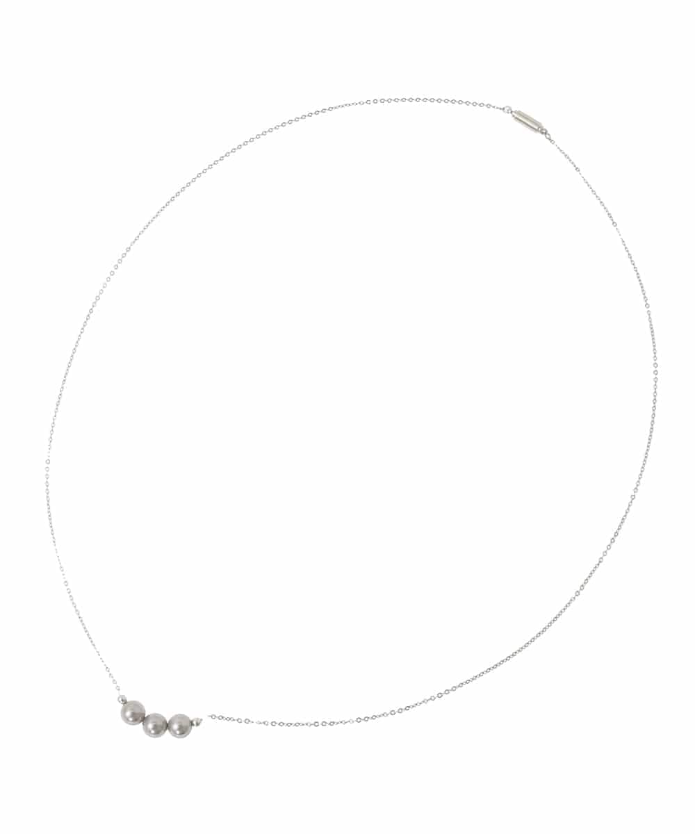 OZ2DD05039 eur3(エウルキューブ) ニュアンスパールデザインネックレス シルバー