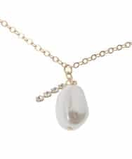 OZ2DD06039 eur3(エウルキューブ) バロックパールモチーフネックレス ゴールド