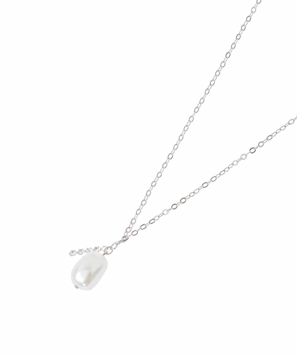 OZ2DD06039 eur3(エウルキューブ) バロックパールモチーフネックレス ゴールド