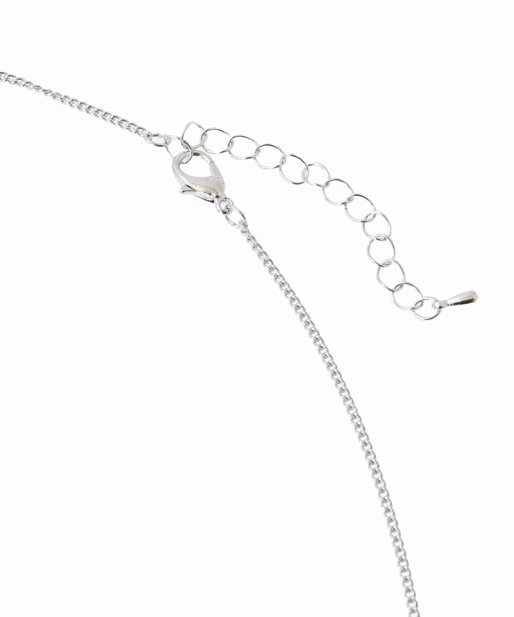 OZ2EA07039 eur3(エウルキューブ) ダブルトップデザインロングネックレス シルバー(96)
