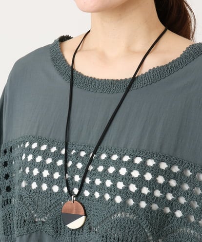 OZ2ED07039 eur3 サークルトップデザインネックレス