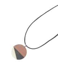 OZ2ED07039 eur3(エウルキューブ) サークルトップデザインネックレス ブラック