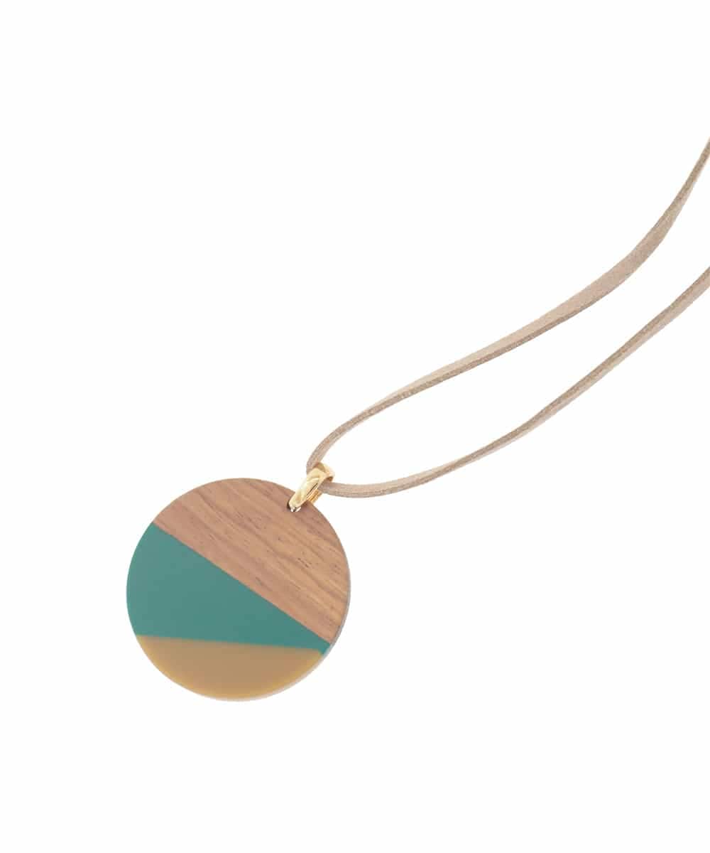 OZ2ED07039 eur3(エウルキューブ) サークルトップデザインネックレス ブラック