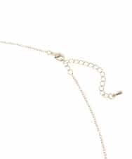 OZ2ED08039 eur3(エウルキューブ) スクエアモチーフロングネックレス ゴールド