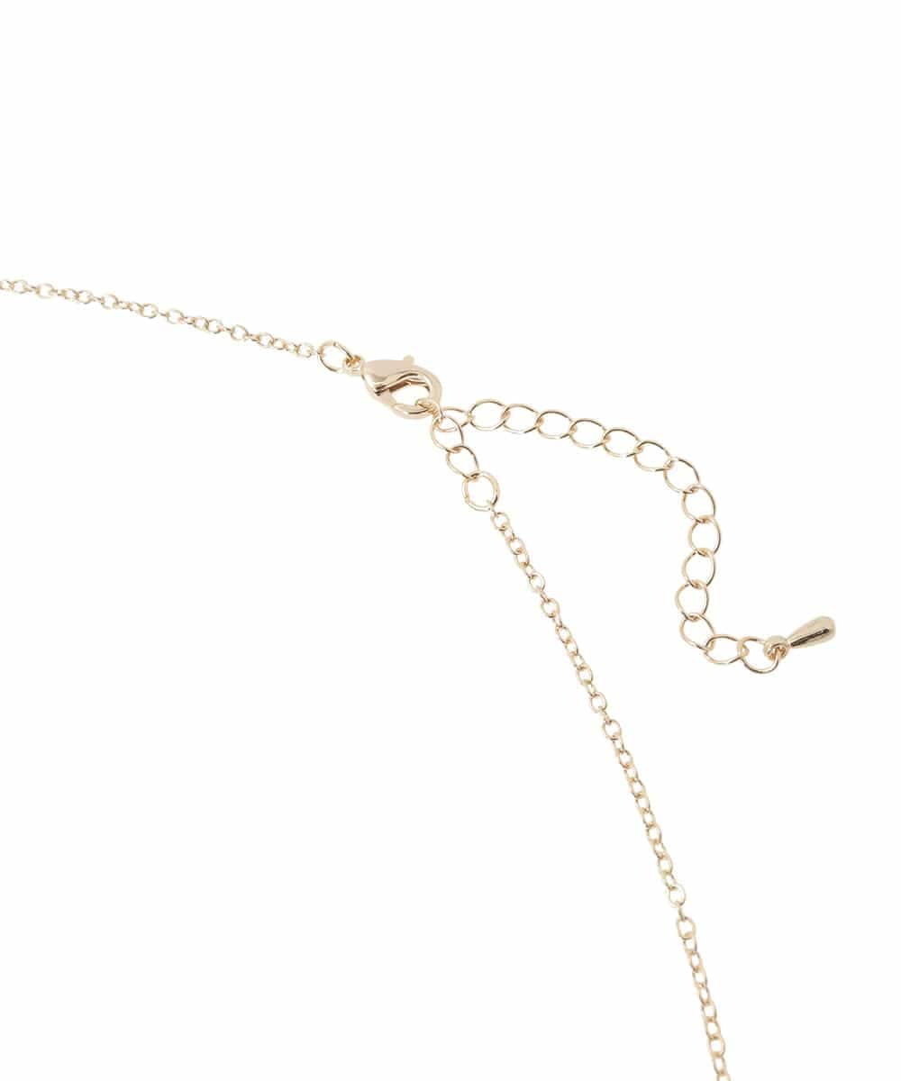 OZ2ED08039 eur3(エウルキューブ) スクエアモチーフロングネックレス ゴールド