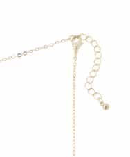 OZ2ED09038 eur3(エウルキューブ) スクエアモチーフロングネックレス ゴールド