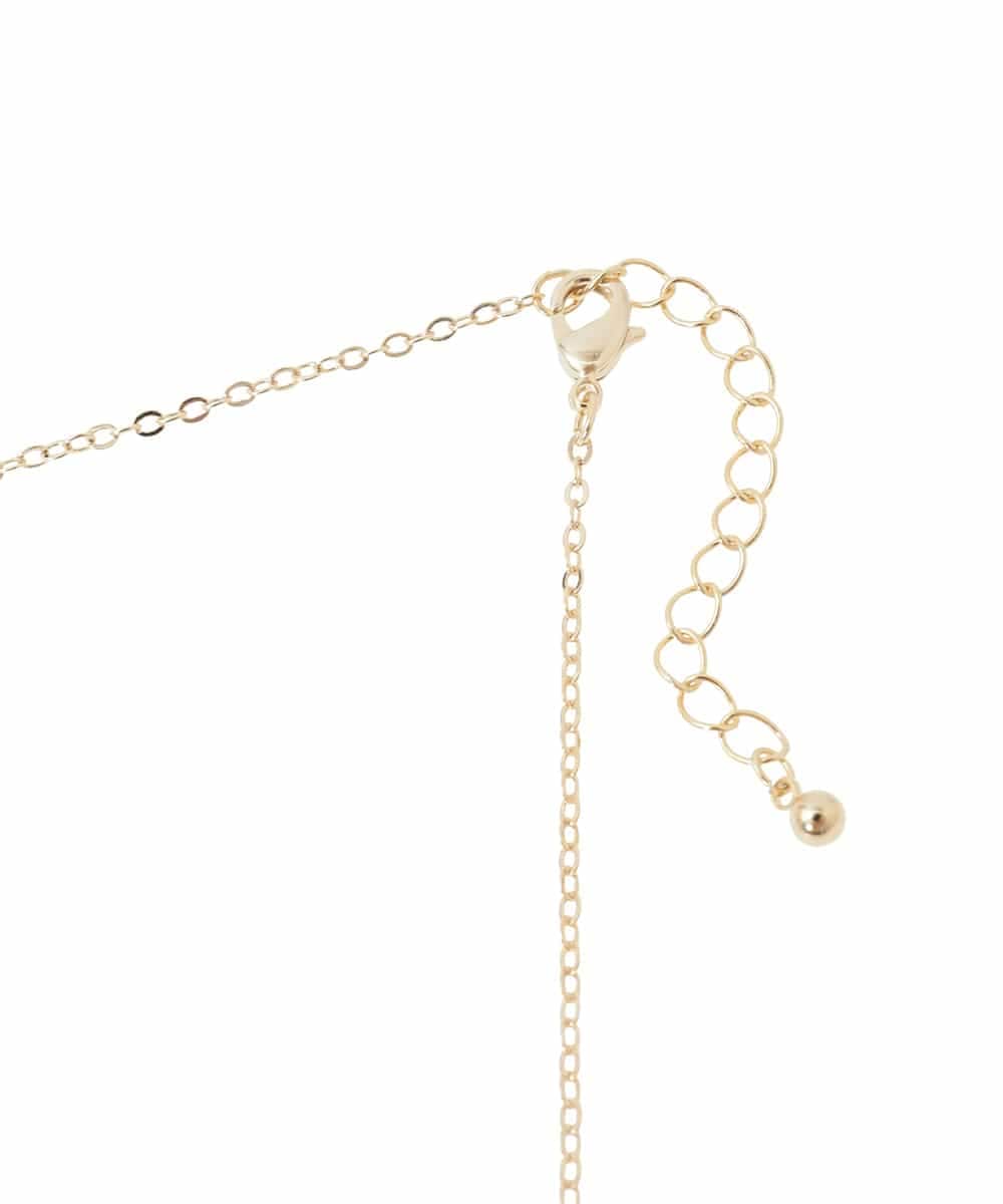 OZ2ED09038 eur3(エウルキューブ) スクエアモチーフロングネックレス ゴールド