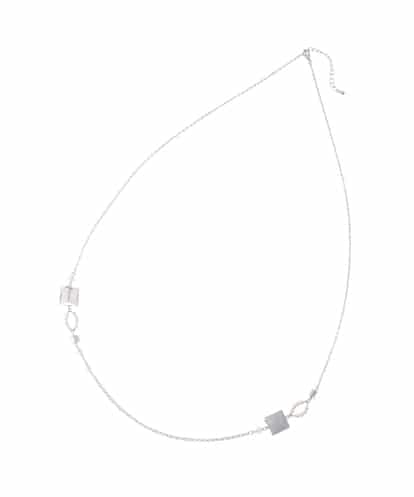 OZ2ED09038 eur3 スクエアモチーフロングネックレス