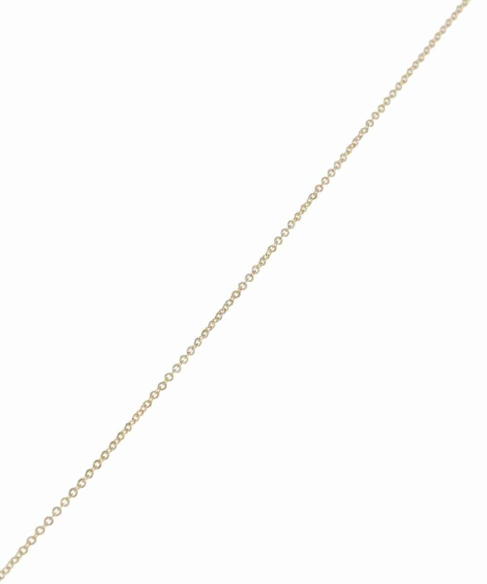 OZ2ES04035 eur3(エウルキューブ) メタルリングロングネックレス ゴールド(95)
