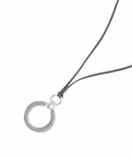 OZ2FA12039 eur3(エウルキューブ) サークルモチーフチョーカー ライトブルー(50)