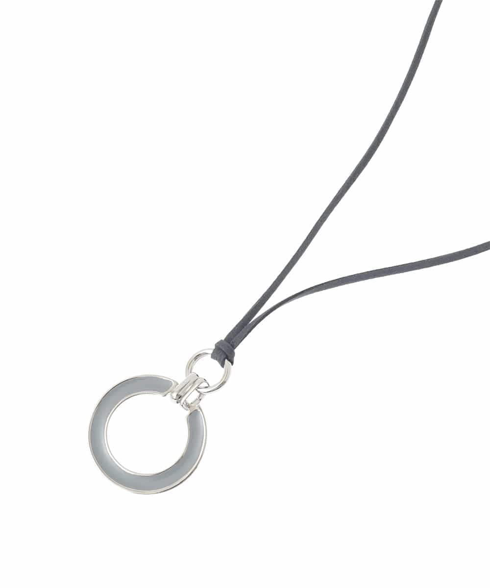 OZ2FA12039 eur3(エウルキューブ) サークルモチーフチョーカー ライトブルー(50)