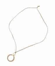 OZ2FA12039 eur3(エウルキューブ) サークルモチーフチョーカー ベージュ(82)