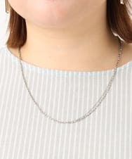 OZ2FA13039 eur3(エウルキューブ) 2連デザインネックレス シルバー(96)