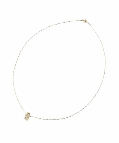 OZ2FA14039 eur3 メタルモチーフトップネックレス