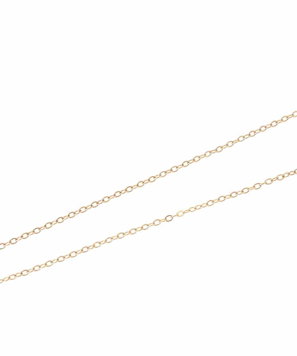 OZ2FD10039 eur3(エウルキューブ) ニュアンスモチーフネックレス ゴールド