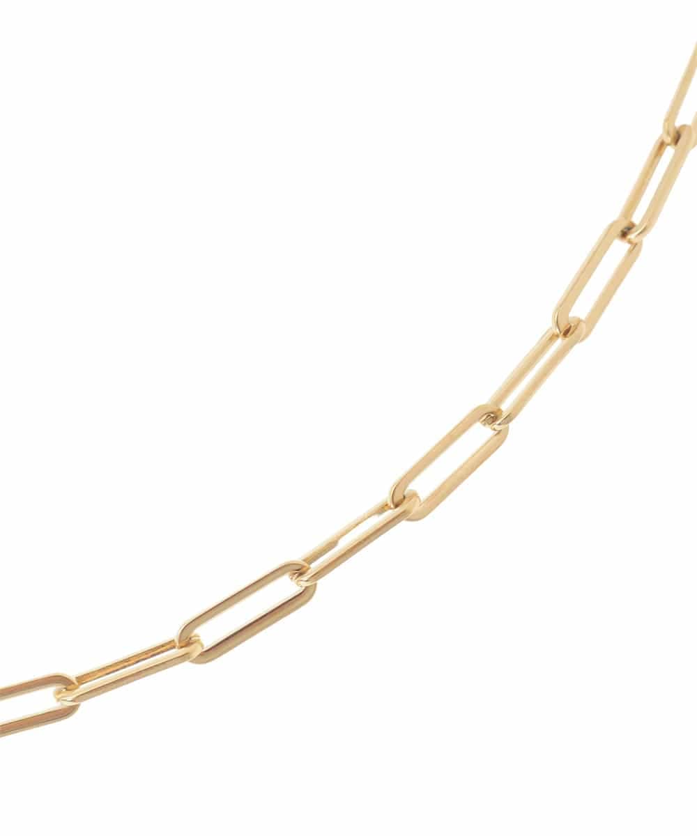 OZ2FD11044 eur3(エウルキューブ) オーバルチェーンネックレス ゴールド