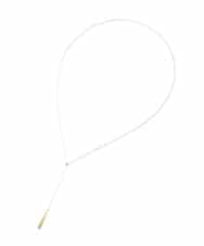 OZ2FD12039 eur3(エウルキューブ) メタルドロップチェーンネックレス ゴールド