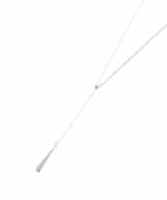 OZ2FD12039 eur3(エウルキューブ) メタルドロップチェーンネックレス シルバー