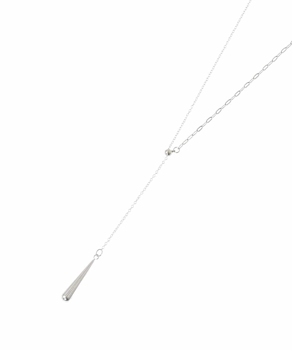 OZ2FD12039 eur3(エウルキューブ) メタルドロップチェーンネックレス シルバー