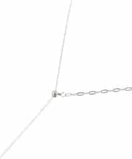 OZ2FD12039 eur3(エウルキューブ) メタルドロップチェーンネックレス シルバー
