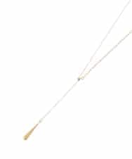 OZ2FD12039 eur3(エウルキューブ) メタルドロップチェーンネックレス シルバー