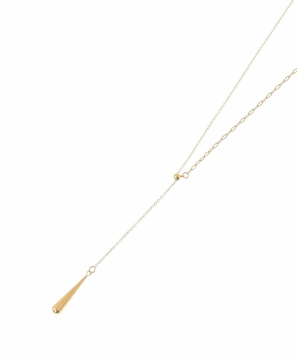 OZ2FD12039 eur3(エウルキューブ) メタルドロップチェーンネックレス シルバー