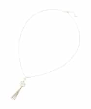 OZ2FV14039 eur3(エウルキューブ) タッセルアクセントモチーフネックレス ゴールド(95)