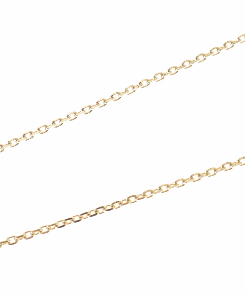 OZ2GM13030 eur3(エウルキューブ) プレートデザインネックレス ピンク