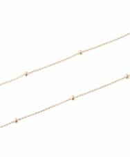 OZ2GP16030 eur3(エウルキューブ) メタルロングネックレス ゴールド(95)
