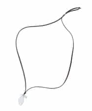OZ2GV17034 eur3(エウルキューブ) スライドコードワントップネックレス ブラック(94)