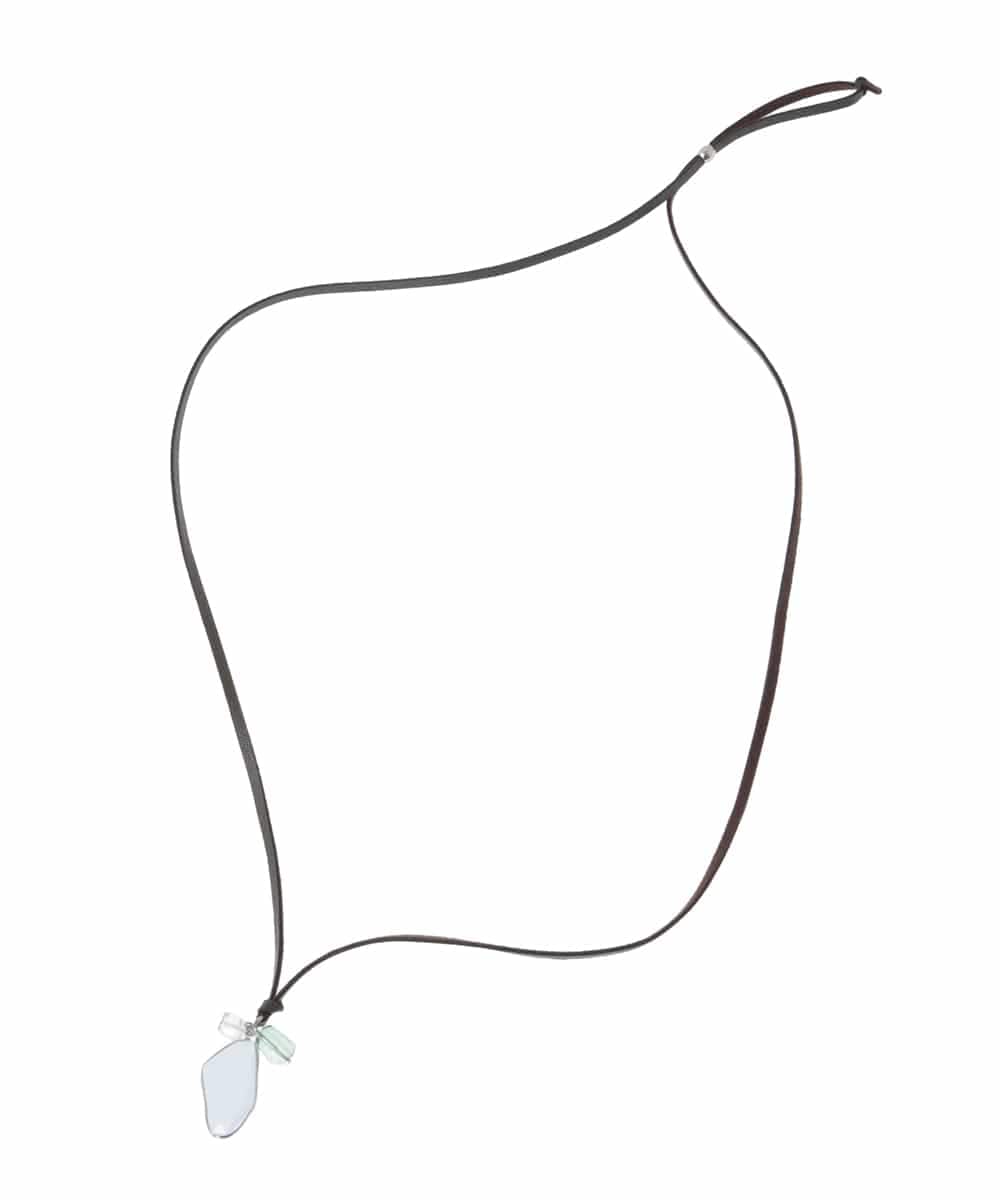 OZ2GV17034 eur3(エウルキューブ) スライドコードワントップネックレス ブラック(94)