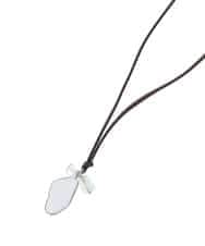 OZ2GV17034 eur3(エウルキューブ) スライドコードワントップネックレス ブラック(94)
