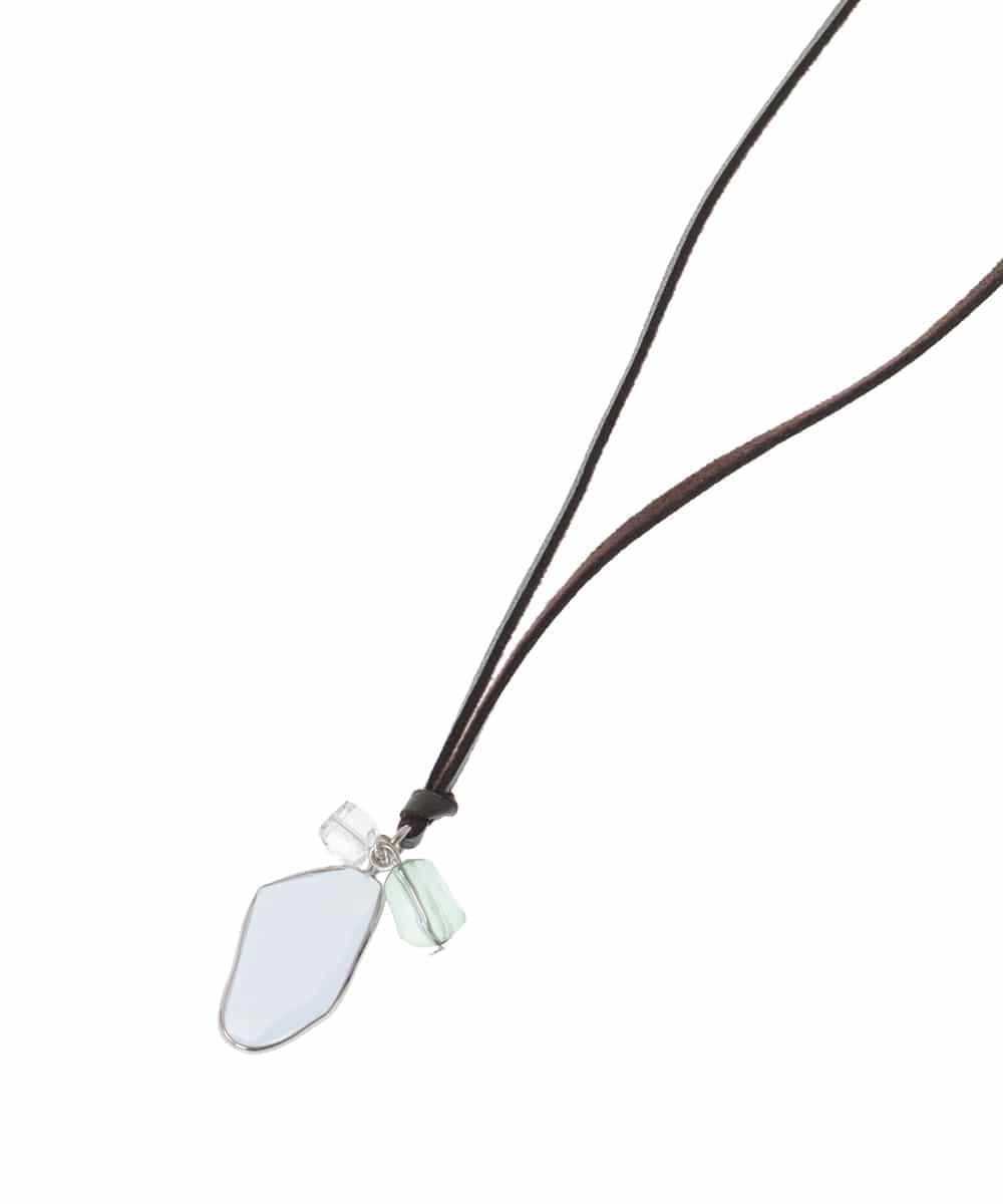 OZ2GV17034 eur3(エウルキューブ) スライドコードワントップネックレス ブラック(94)