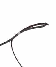 OZ2GV17034 eur3(エウルキューブ) スライドコードワントップネックレス ブラック(94)