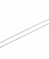 OZ2GV18039 eur3(エウルキューブ) フラワーモチーフロングネックレス シルバー(96)