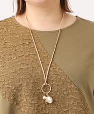 OZ2HA18039 eur3(エウルキューブ) MIXモチーフコードネックレス ゴールド(95)