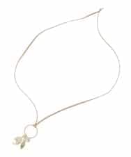 OZ2HA18039 eur3(エウルキューブ) MIXモチーフコードネックレス ゴールド(95)